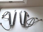Two Used Dell Poweredge 2650 2850 Management Arms, With Cables! Ships Free. Fixed Price $31.95.