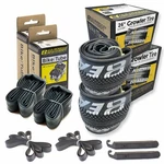 Eastern Bikes Growler 26" Tire And Tube Repair Kit Black/silver - Pack. Fixed Price $56.99.