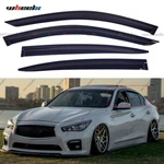 For 2014-2019 Infiniti Q50 Jdm Window Visor Vent Sun Shade Rain Guards Deflector. Fixed Price $29.57.