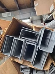 Thomas & Betts 92040-OPEN Slot Wall Duct COVER-4" X 2" 6'-RIGID-GRAY-LOT Of 12. Fixed Price $199.99.