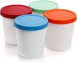 16 Pack Ice Cream Containers, Quart Freezer Storage Tubs With Silicone Lids. Fixed Price $79.99.