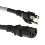 Cablesandkits - Heavy Duty Power Cord (4.5M) 3 Prong Ft, Black. Fixed Price $40.76.