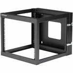 Startech 8U 22IN Depth Hinged Open Frame Wall Mount Server Rack. Fixed Price $372.33.