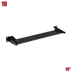 19" 1U 6 Inch Depth Cable Lacing Shelf Networking Racks Shelves Secure. Fixed Price $47.60.