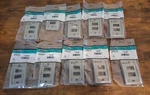 10 Panduit CFPE4IG Mini-com Face Plates Executive Series Single Gang Module. Fixed Price $25.00.