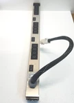 Emc 100-885-003 Pdu 200-240VAC 24A 50/60HZ Power Strip Carling Technologies. Fixed Price $45.00.