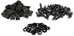 25-PACK Usa Made 12-24 Slide-on Cage Nut And Screws With Washers For Rack. Fixed Price $35.80.
