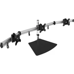 Siig Premium Aluminum Freestanding Triple Monitor Desk CE-MT2111-S1. Fixed Price $179.51.