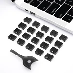 Usba Port Lock Removable Typea Data Protection With 1 Key Black 20 Pcs. Fixed Price $34.50.