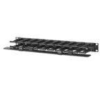 Nib Apc AR8602A Horizontal Cable Manager 1U For 19" Server Rack, 4" Depth. Fixed Price $65.00.