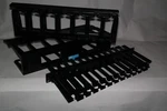 Chatsworth Universal Horizontal Cable Manager Doublesided 30529-719 Complete Set. Fixed Price $47.00.