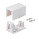 50 Pack Surface Mount Box 1 Port Signle Hole Keystone Jack CAT5E/CAT6 White. Fixed Price $43.75.