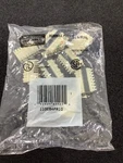 110CB4PR10 - Hubbell System, Cat 5E Connector, Pair, Black, Pack. Fixed Price $7.50.