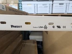 New, Panduit, F1X3WH6, Wire Duct, Narrow Slot, White, 1.26 - Piece. Fixed Price $13.25.