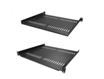 Startech CABSHELF116V2PK 1U Rack 16" Deep Vented 2-PACK. Fixed Price $154.24.