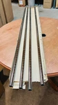 Metro 63UP-4 Wire Shelf Post 62" X 1" Open One End, Cap Other Chrome Pk Of. Fixed Price $57.95.