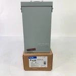 Eaton 125A Outdoor Main Lug Enclosure 120/240V BR24L125RSEP Space Circuit. Fixed Price $77.95.