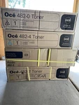 Lot Of Oce Toner Cartridge 2BK 482-0; Yellow 482-2; 3M 482-3; 1 Cyan 482-4. Fixed Price $199.00.