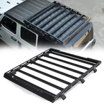 Overland Aluminum Roof Rack Cargo Basket Carrier For Jeep Wrangler Jl 18-26 4DR. Fixed Price $286.75.