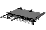 Panduit Hdflex Fiber Enclosure 6X Full Size 12X Half Ports, Black FLEX1U06. Fixed Price $169.15.
