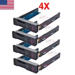 4 Pack Hp 3.5"HARD Drive Tray Caddy For Proliant DL160 DL560 DL380P GEN8 GEN9. Fixed Price $23.76.