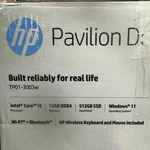 Hp Pavilion TP01-3003W (512GB Ssd, Intel Core I5-12400, Ram) Tower Pc.... Fixed Price $498.00.