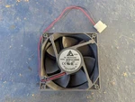 Delta AFB1212SHE 120MM X 38MM Dc 12V 1.60A Dual Ball Bearing Cooling Fan W/ Conn. Fixed Price $6.00.