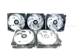 5-PACK Cyberpower Levelplay Argb Fan 120MM Ultra Quiet Gaming Pc Case 4PINS. Fixed Price $12.99.