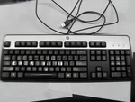 Hp KU-0316 Black & Silver Usb Wired Keyboard Removed Used Working Units. Fixed Price $19.95.