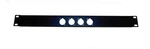 Procraft AFP1U-4X-BK Formed Aluminum Rack Panel W/ Punches. Fixed Price $15.75.