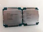 Pair Of Intel Xeon E5-2699 V3 SR1XD 2.30GHZ 18-CORE Server Processor. Fixed Price $54.00.