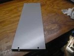 Hard To Find - Bud Aluminum Rack Panel Blank 7" X 24" 1/8" Metallic Gray. Fixed Price $58.00.