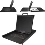 Startech 16 Port Rackmount Kvm Console W/ Cables Integrated Switch 19" Lc. Fixed Price $2107.97.