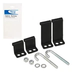 Icc Cable Runway Relay Bracket Kit 4-POST Steel, Pack Of 1, Black. Fixed Price $83.99.