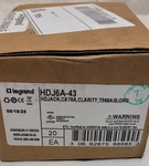 Legrand Ortronics HDJ6A-43 Hdjack CAT6A Clarity High Density T568A/B Orange. Fixed Price $95.00.