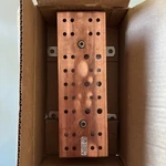Copper Busbar Grounding Chatsworth 40153-012 Tmgb Tgb 1/4" X 12". Fixed Price $190.00.