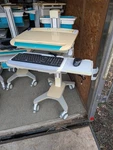 Ergotron Styleview SV-32 Medical Computer Cart With Electronic Locking Drawer. Fixed Price $400.00.