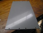 Hard To Find Bud Aluminum Rack Panel Blank 12-1/4" X 24" 1/8" Metallic Gray. Fixed Price $108.00.