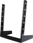 12U Open Frame Server Rack - 19" Post Network Free Standing Audio Video. Fixed Price $103.99.