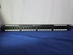 Panduit DP5E DP245E88TGY 24-PORT Punchdown Patch Panel, Open Box. Fixed Price $18.90.