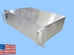 3U Diy All Aluminum Par Metal Rackmount Chassis Case 12-19155N. Fixed Price $140.00.