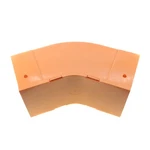 Panduit FIV454X4OR Fiber-duct Inside Vertical 45-DEGREE Angle Fitting, 4". Fixed Price $63.50.