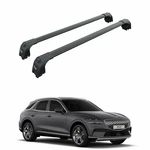 For Genesis GV70 2022-2025 Roof Cross Bars Metal Bracket Flush Rail Black. Fixed Price $198.00.