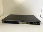 Netgear Prosafe M4100-26-POE 24 Port Fast Ethernet Managed Switch W/ Used. Fixed Price $69.99.