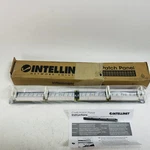 New Intellinet IPP-19C624-1U 520959 CAT6 Patch Panel 24-PORT Utp Black. Fixed Price $27.58.
