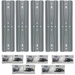 New (lot Of 5) Cpi 10595-118 3" 80MM Channel Rack-to-runway Mounting Plate Gray. Fixed Price $109.93.