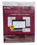 Adams 1099 Nec Tax Kit 12 RECIPIENTS-2023. Fixed Price $13.99.