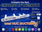 Intel NUC7I3BNK 19" Rackmount 1U - Mix & Match With Other Devices. Fixed Price $39.99.