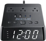 Alarm Clock With 4 Usb Chargers Power Strip 3 Outlets 1700J Surge Protector. Fixed Price $36.99.