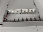 Siecor Fiber Opticterminal Box 8 Ports Patch Panel Splice W/ Cable Assemblies. Fixed Price $25.00.